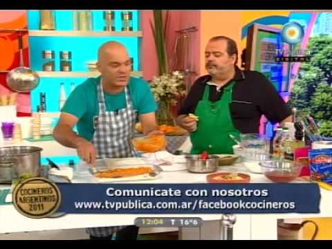 Cocineros Argentinos – Cuadraditos vegetarianos con salsa agridulce